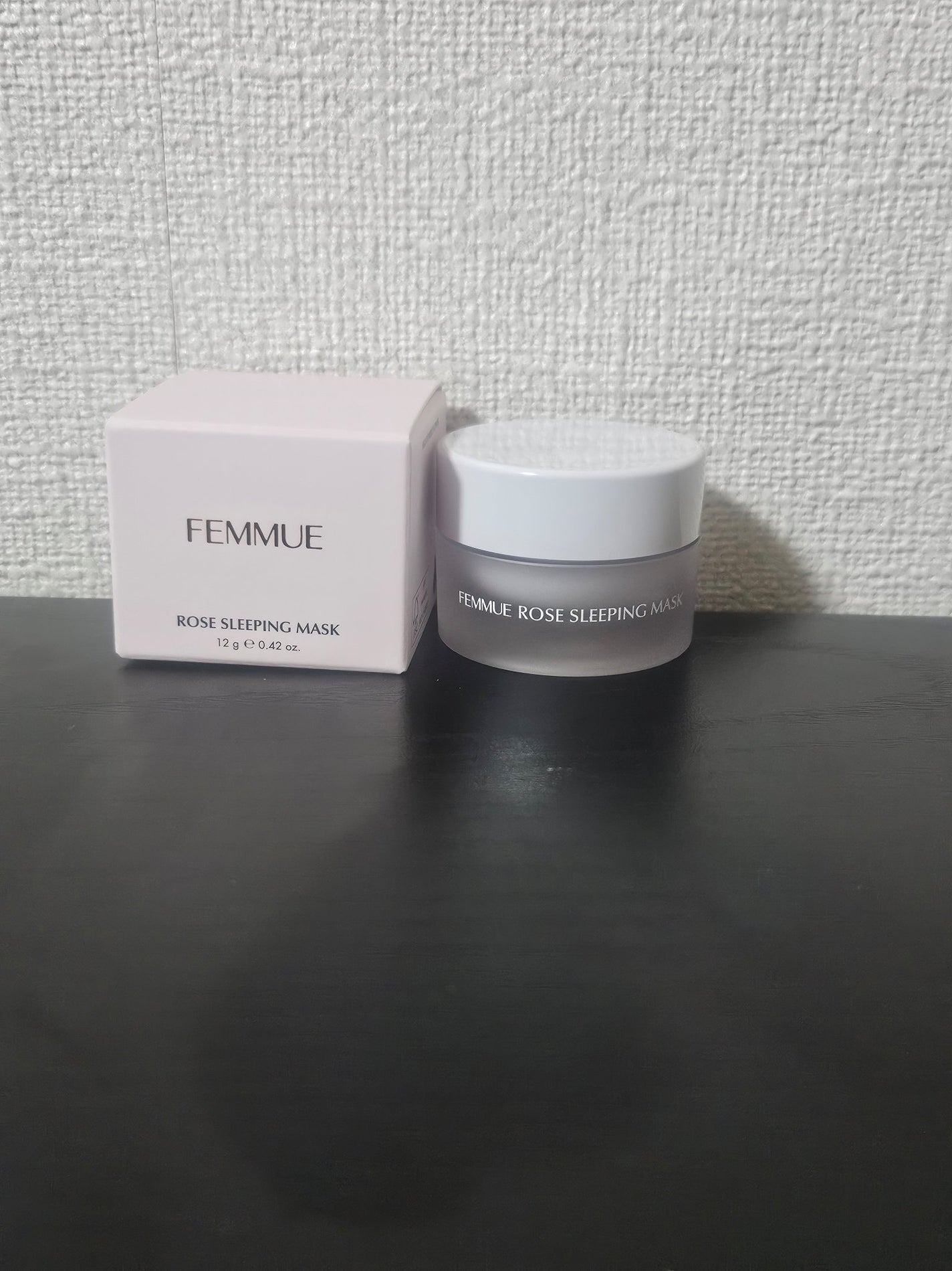 ローズウォーター スリーピングマスク/FEMMUE/フェイスクリームを使ったクチコミ(1枚目)
