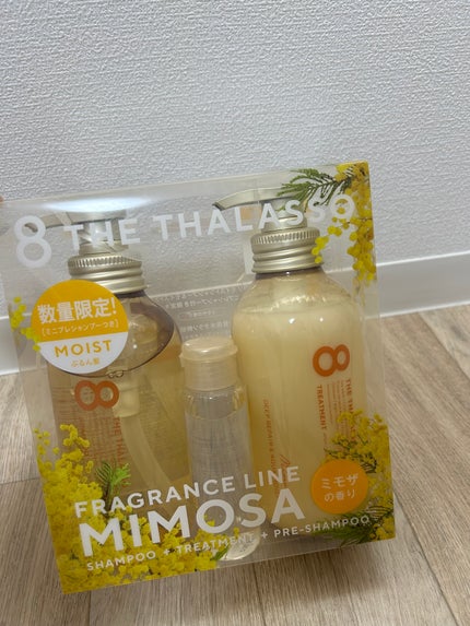 モイストシャンプー&モイストトリートメント ミニプレシャンプー付き 限定キット ミモザの香り/エイトザタラソ/その他キットセットを使ったクチコミ(1枚目)