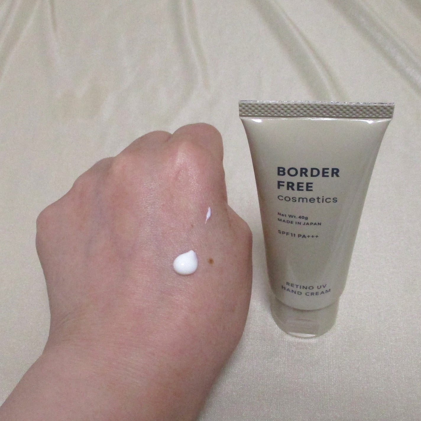 レチノUVハンドクリーム/BORDER FREE cosmetics/ハンドクリームを使ったクチコミ(4枚目)