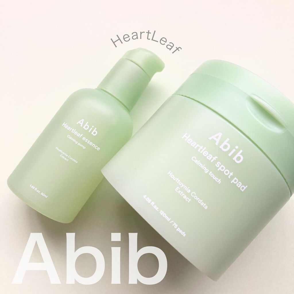 Heartleaf essence Calming pump/Abib /美容液を使ったクチコミ（1枚目）