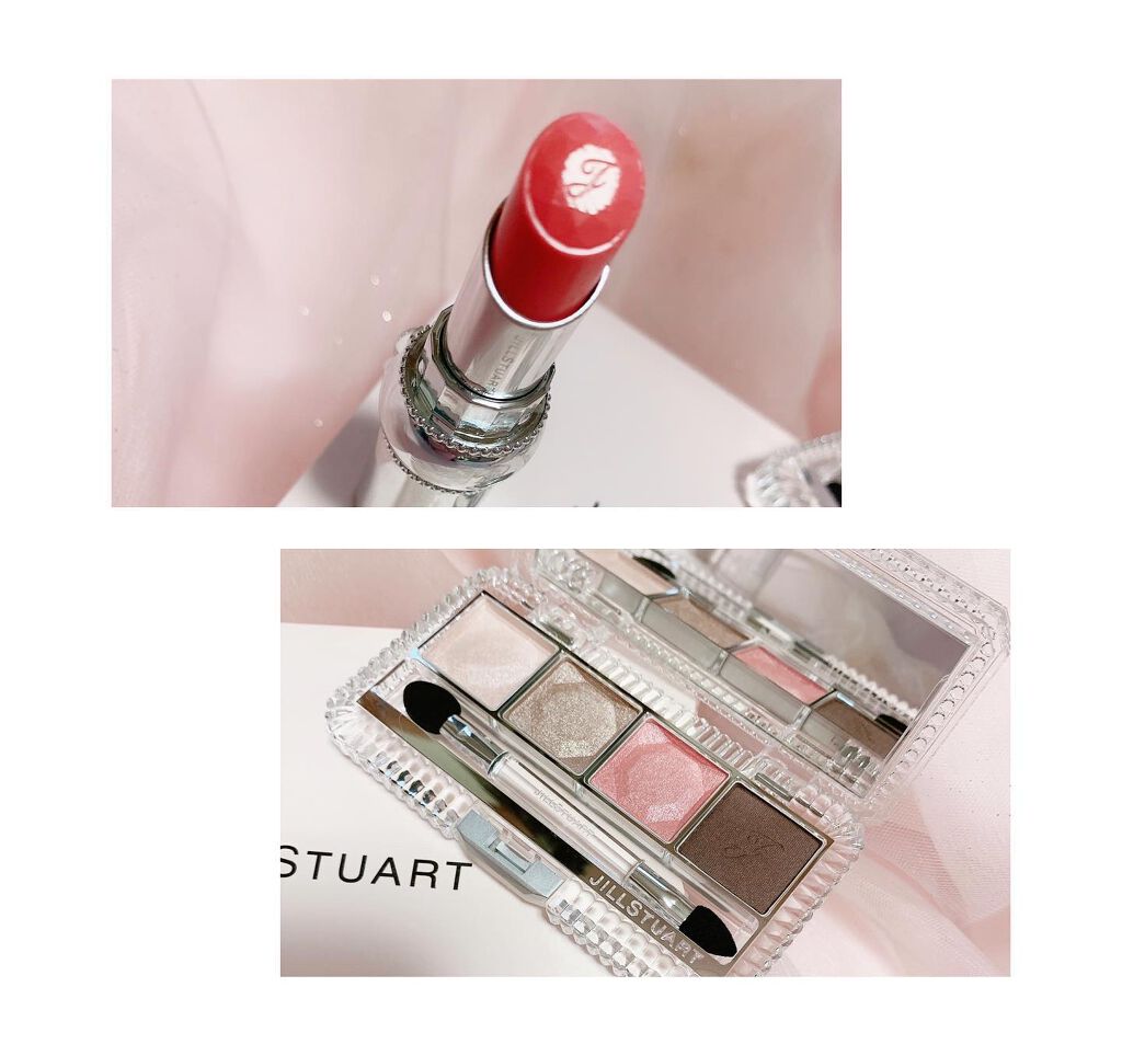 エターナルクチュール アイズ ベルベット 01 never-ending love/JILL STUART/アイシャドウパレットを使ったクチコミ（3枚目）