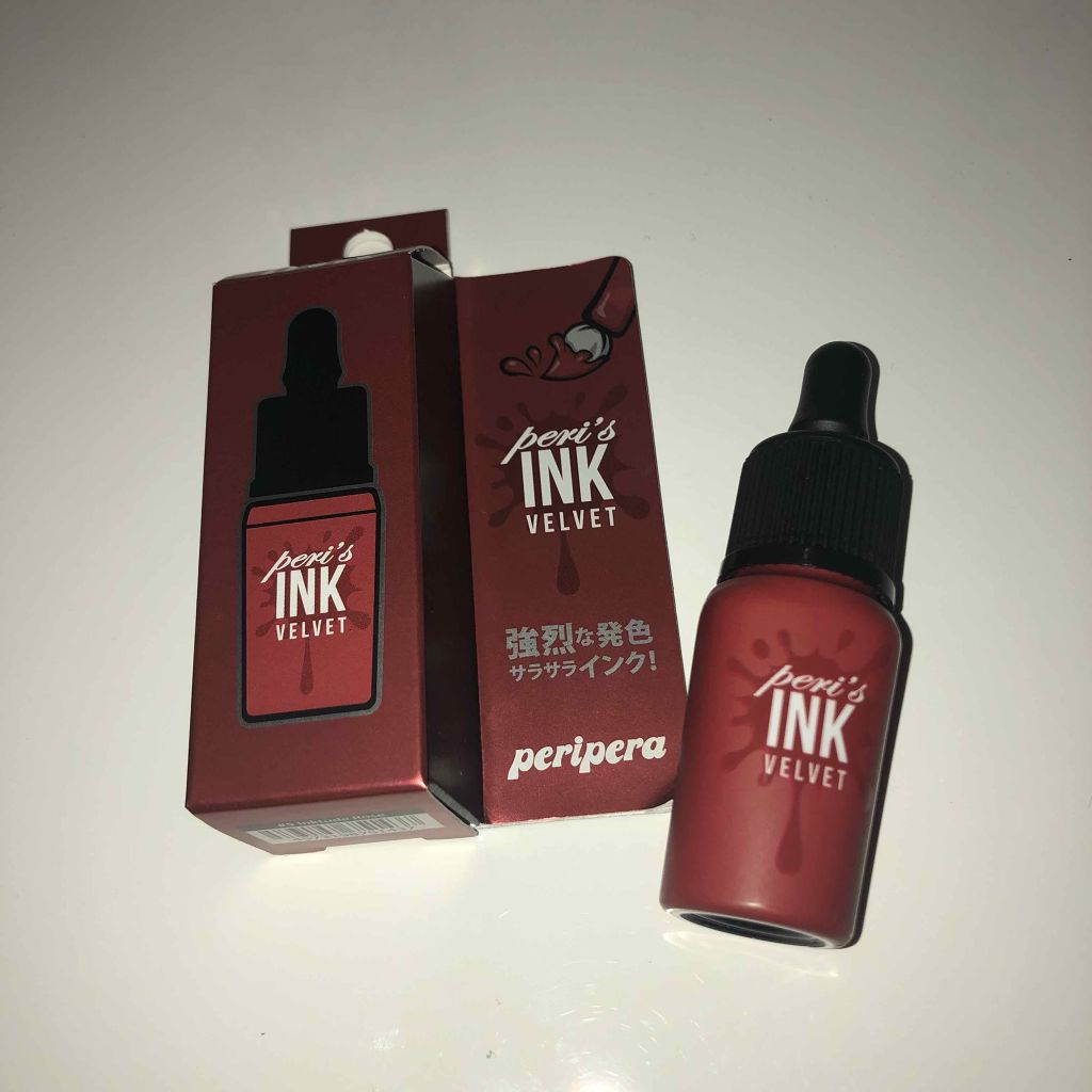 インク ベルベット/PERIPERA/口紅を使ったクチコミ(1枚目)