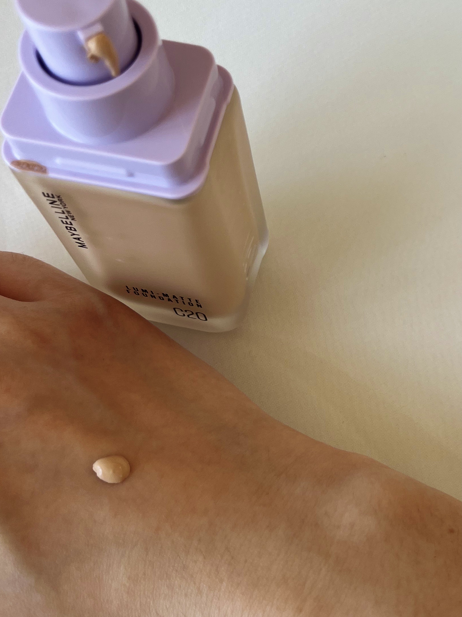 SPステイ ルミマット リキッド ファンデーション/MAYBELLINE NEW YORK/リキッドファンデーションを使ったクチコミ（2枚目）