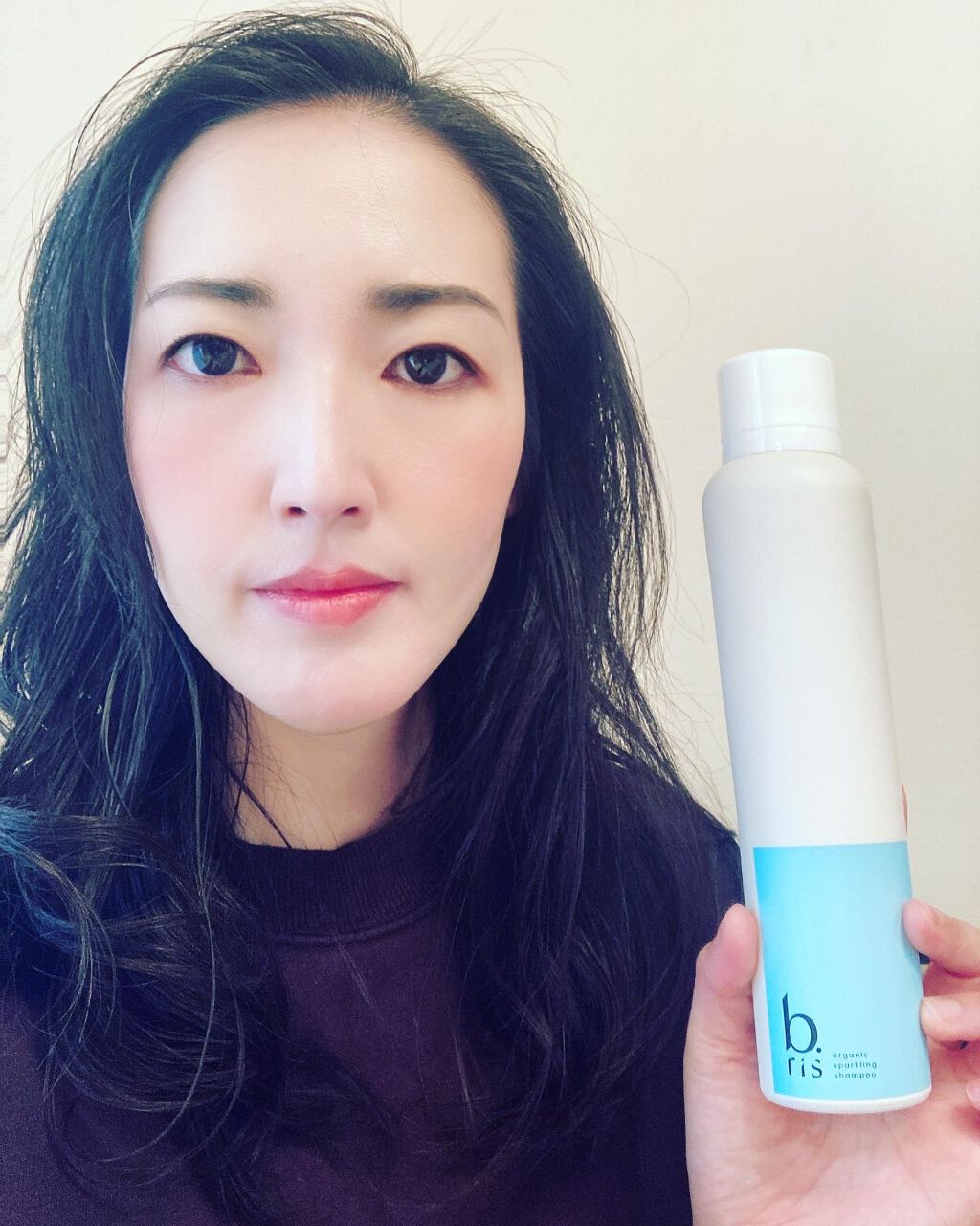 オーガニックスパークリングシャンプー/b.ris/市販シャンプーを使ったクチコミ(5枚目)
