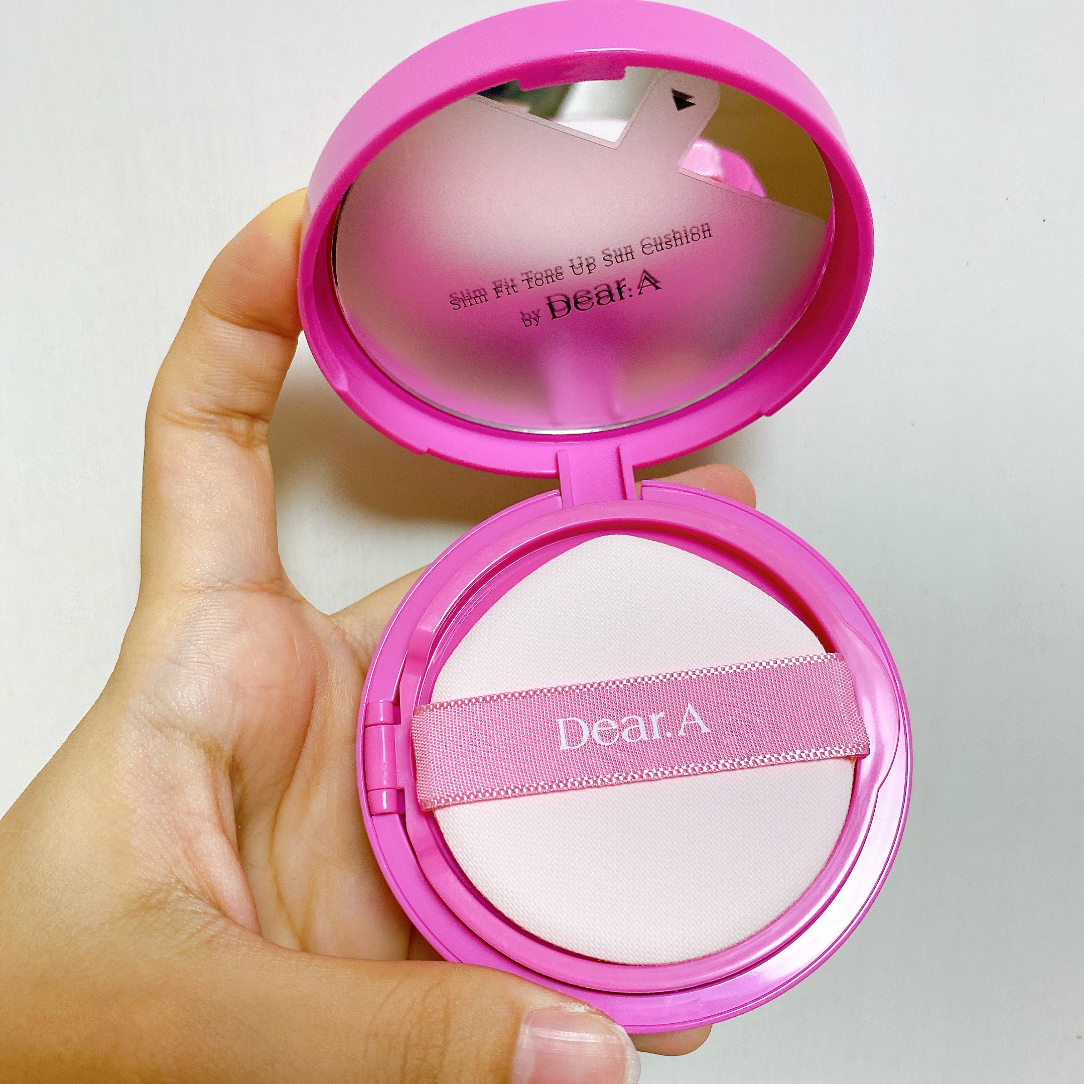 スリムフィットトーンアップサンクッション/Dear.A/日焼け止めローションを使ったクチコミ（2枚目）