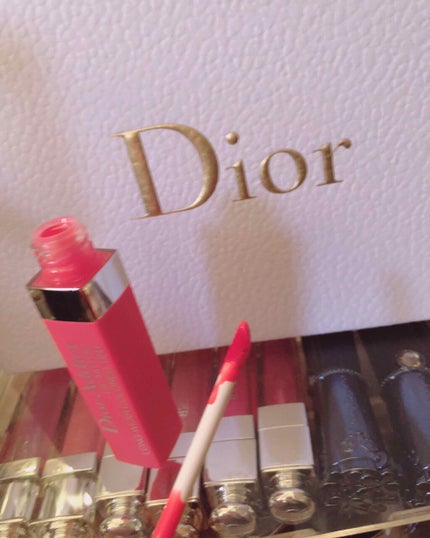 【旧】ディオール アディクト リップ ティント/Dior/リップグロスを使ったクチコミ(2枚目)