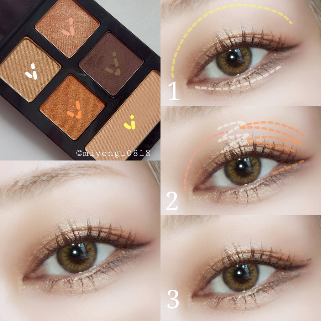 エッセンシャル マルチカラー アイシャドウパレット ラッキーペニー（限定色）/BOBBI BROWN/アイシャドウパレットを使ったクチコミ（3枚目）