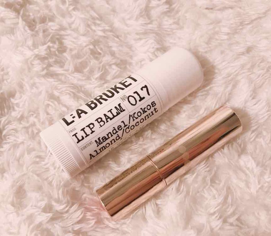 017 リップバーム アーモンド/ココナッツ/LA BRUKET(ラ・ブルケット)/リップケアを使ったクチコミ(3枚目)
