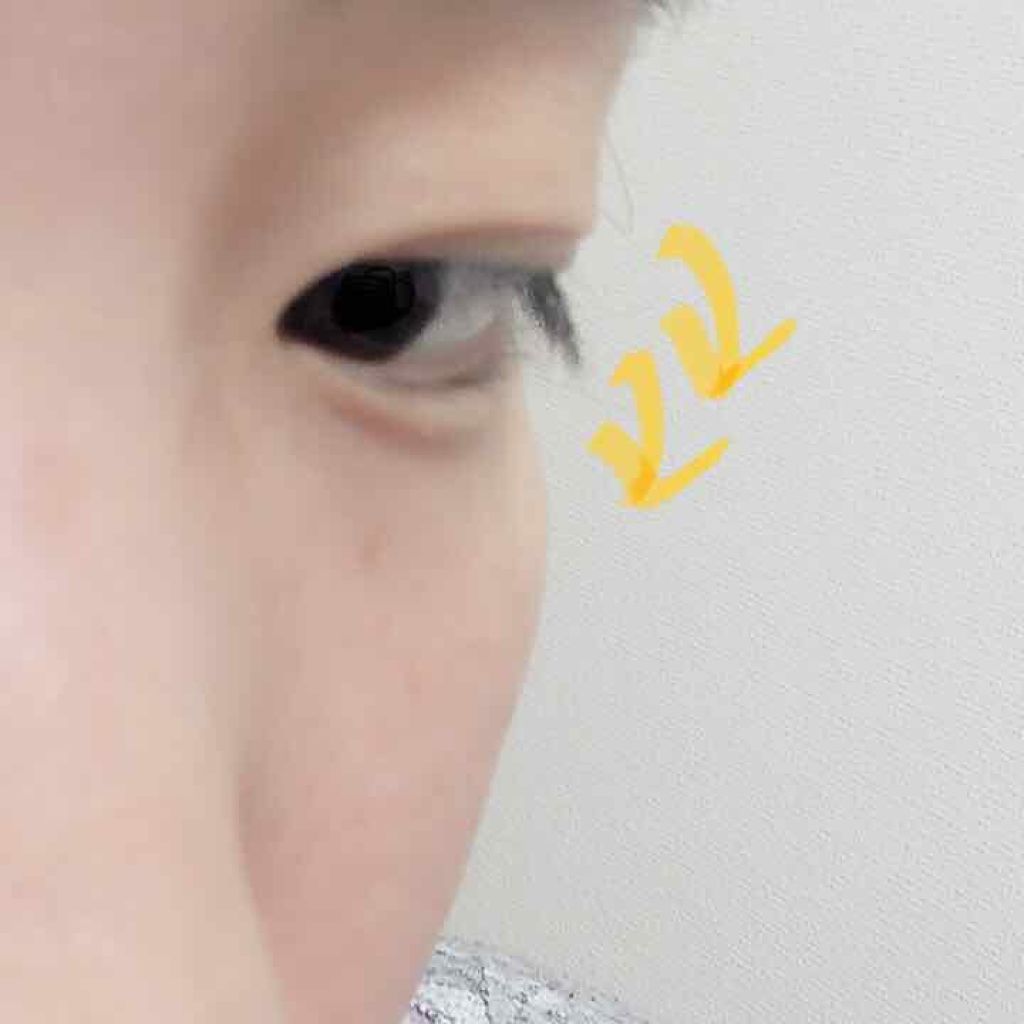 「塗るつけまつげ」上向きタイプ/デジャヴュ/マスカラを使ったクチコミ(3枚目)