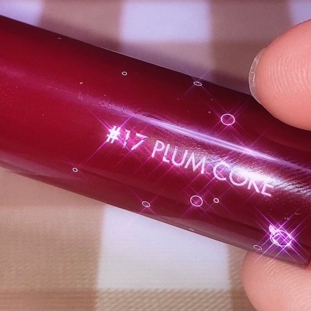 ジューシーラスティングティント/rom&nd/リップティントを使ったクチコミ（2枚目）