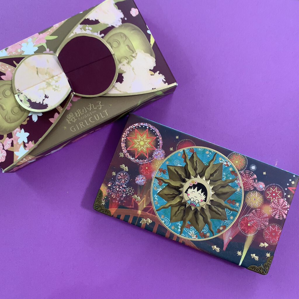 girlcult×ちびまる子ちゃんマルチパレット/GirlCult/アイシャドウパレットを使ったクチコミ（2枚目）