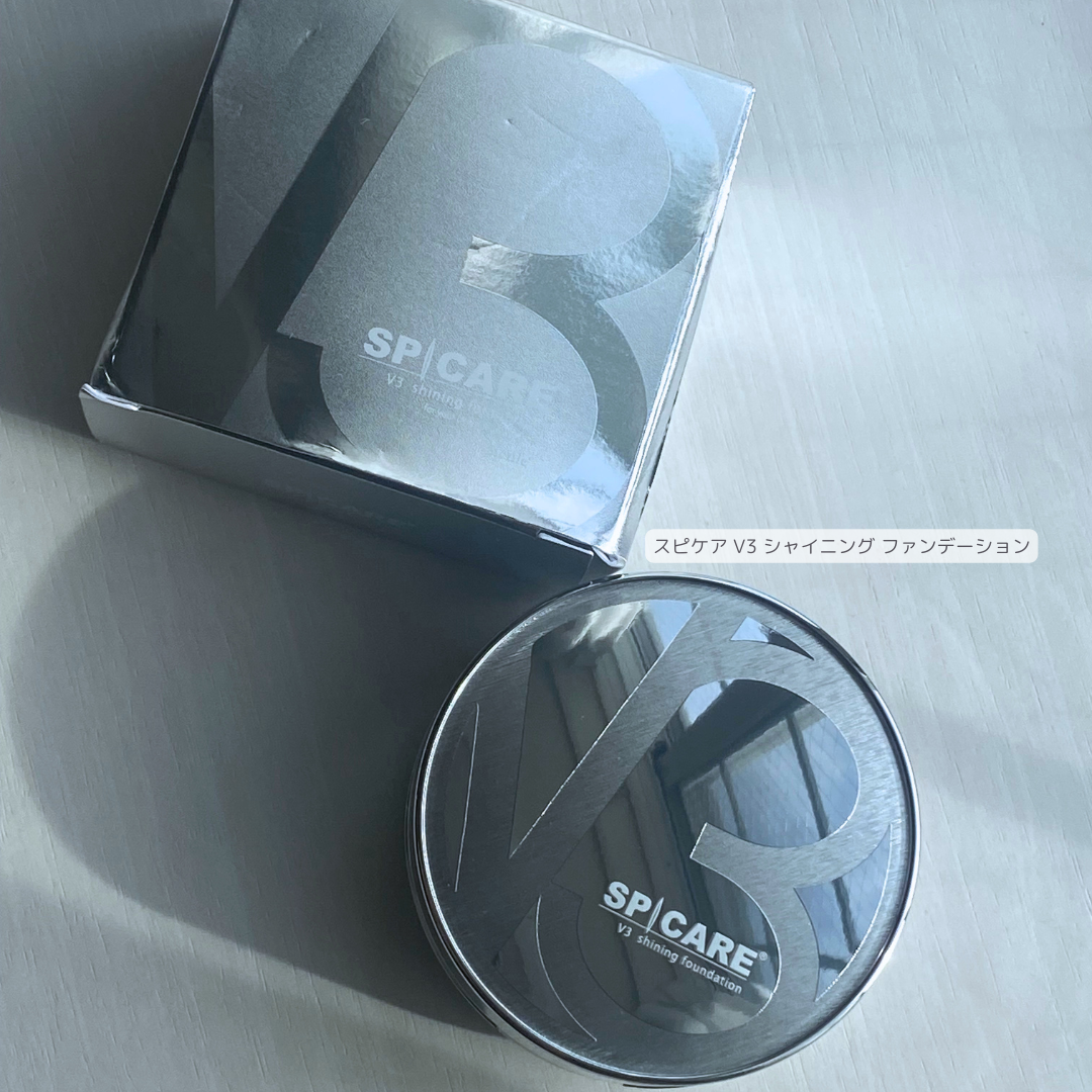 V3シャイニングファンデーション/SPICARE/クッションファンデーションを使ったクチコミ(1枚目)