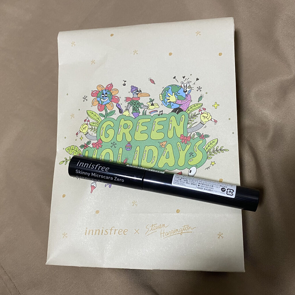 スキニー マイクロカラ ゼロ/innisfree/マスカラを使ったクチコミ（2枚目）