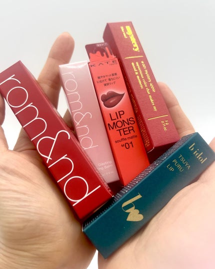 ゼロベルベットティント/rom&nd/リップティントを使ったクチコミ(9枚目)