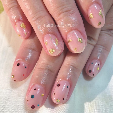 #カラフルネイル,#個性的ネイル,#個性派ネイル,#シンプルネイル,#金箔ネイル,#ホログラムネイル,#セルフネイルのネイルデザイン