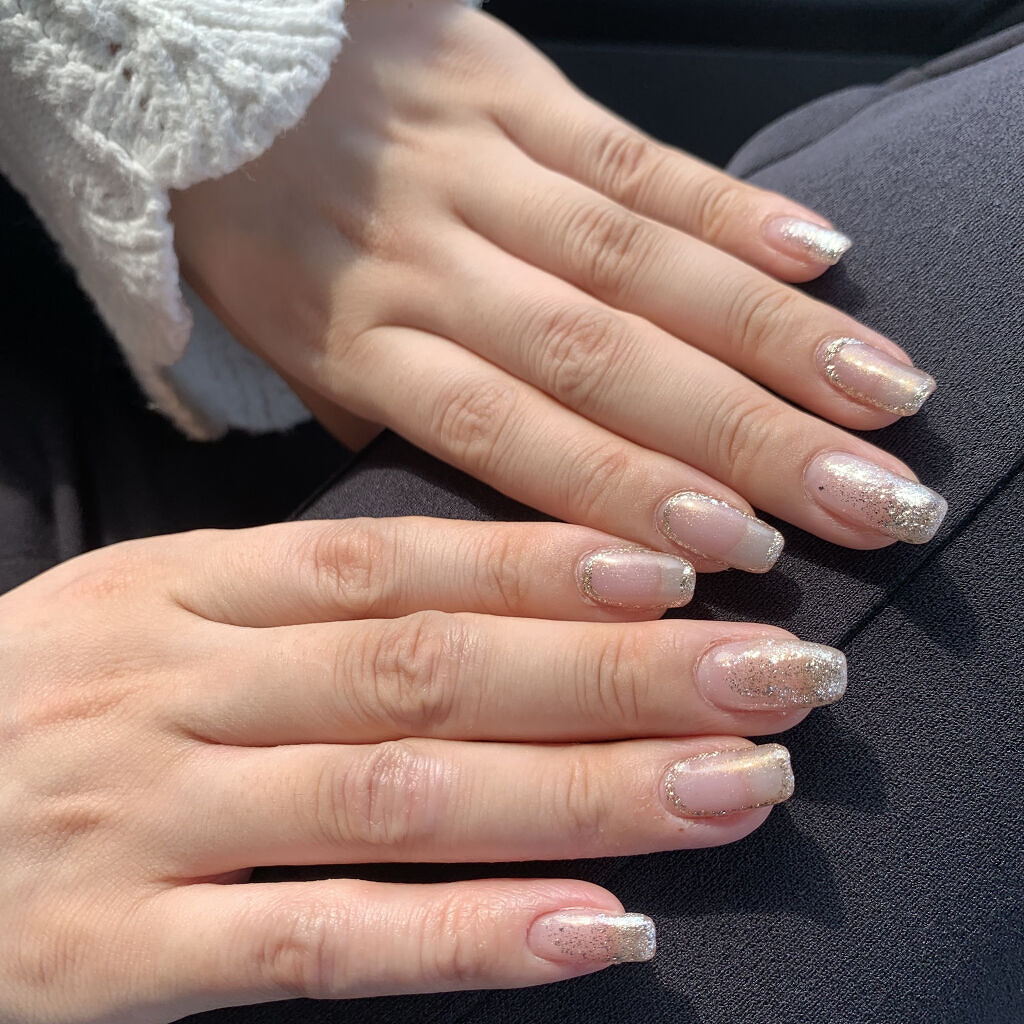 シャインダストジェル/NAILTOWN/ジェルネイルを使ったクチコミ（2枚目）