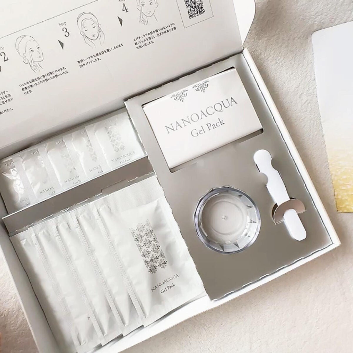 炭酸ジェルパック/NANO ACQUA/洗い流すパック・マスクを使ったクチコミ(2枚目)