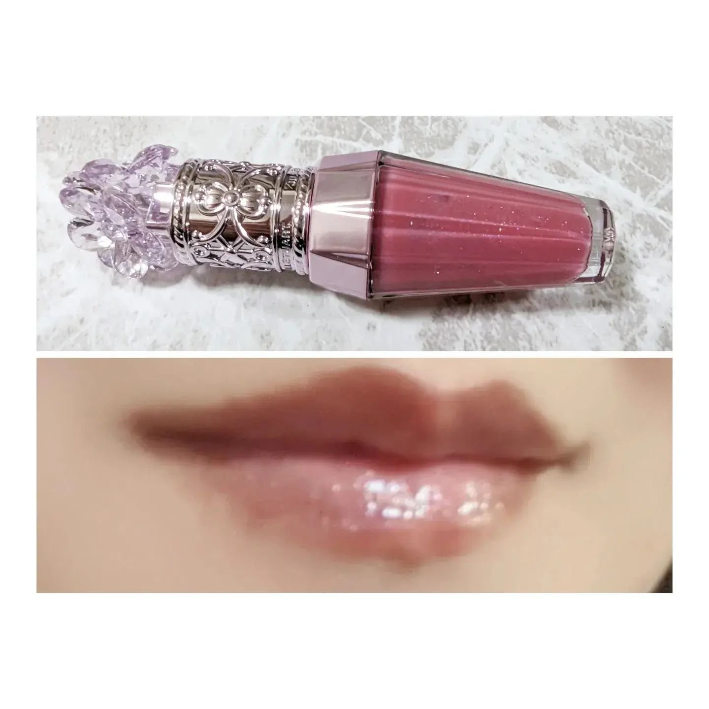 ジルスチュアート　アイダイヤモンド グリマー 10 twinkle sakura petals＜サクラブーケ＞（限定色）/JILL STUART/グリッターを使ったクチコミ（3枚目）