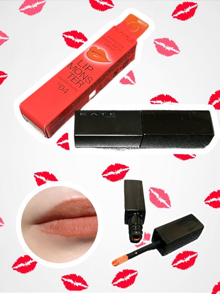 リップモンスター スフレマット/KATE/口紅を使ったクチコミ(1枚目)