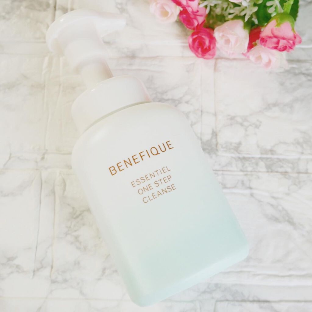 エッセンシャル ワンステップクレンズ/BENEFIQUE/泡洗顔を使ったクチコミ（1枚目）