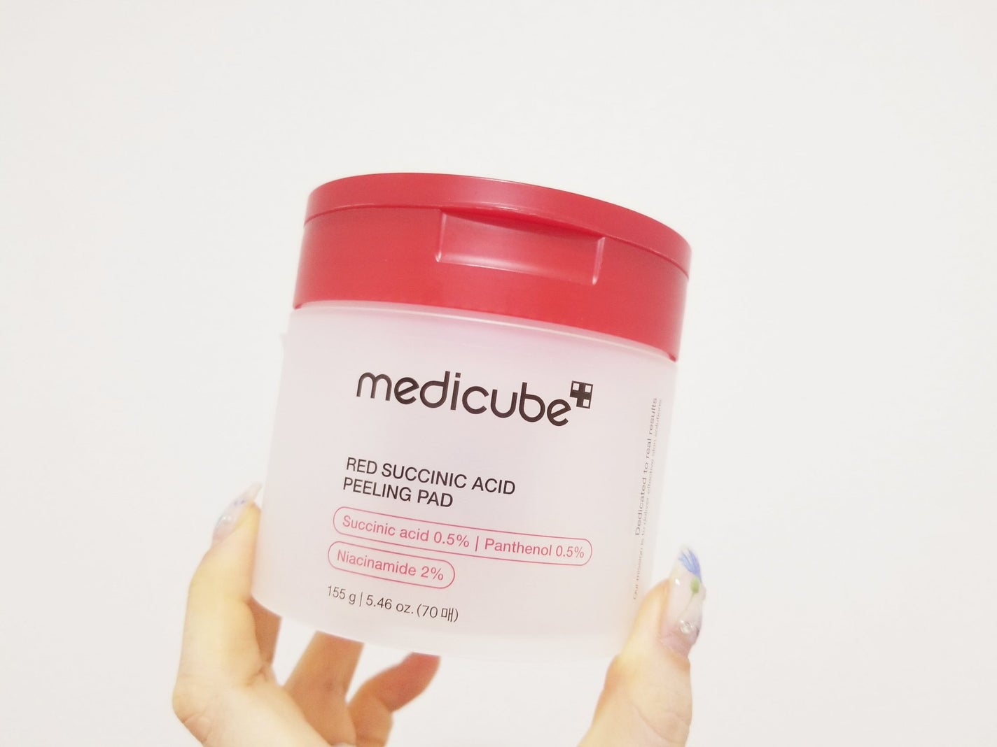 レッドアクネピーリングパッド/MEDICUBE/トナーパッドを使ったクチコミ(1枚目)