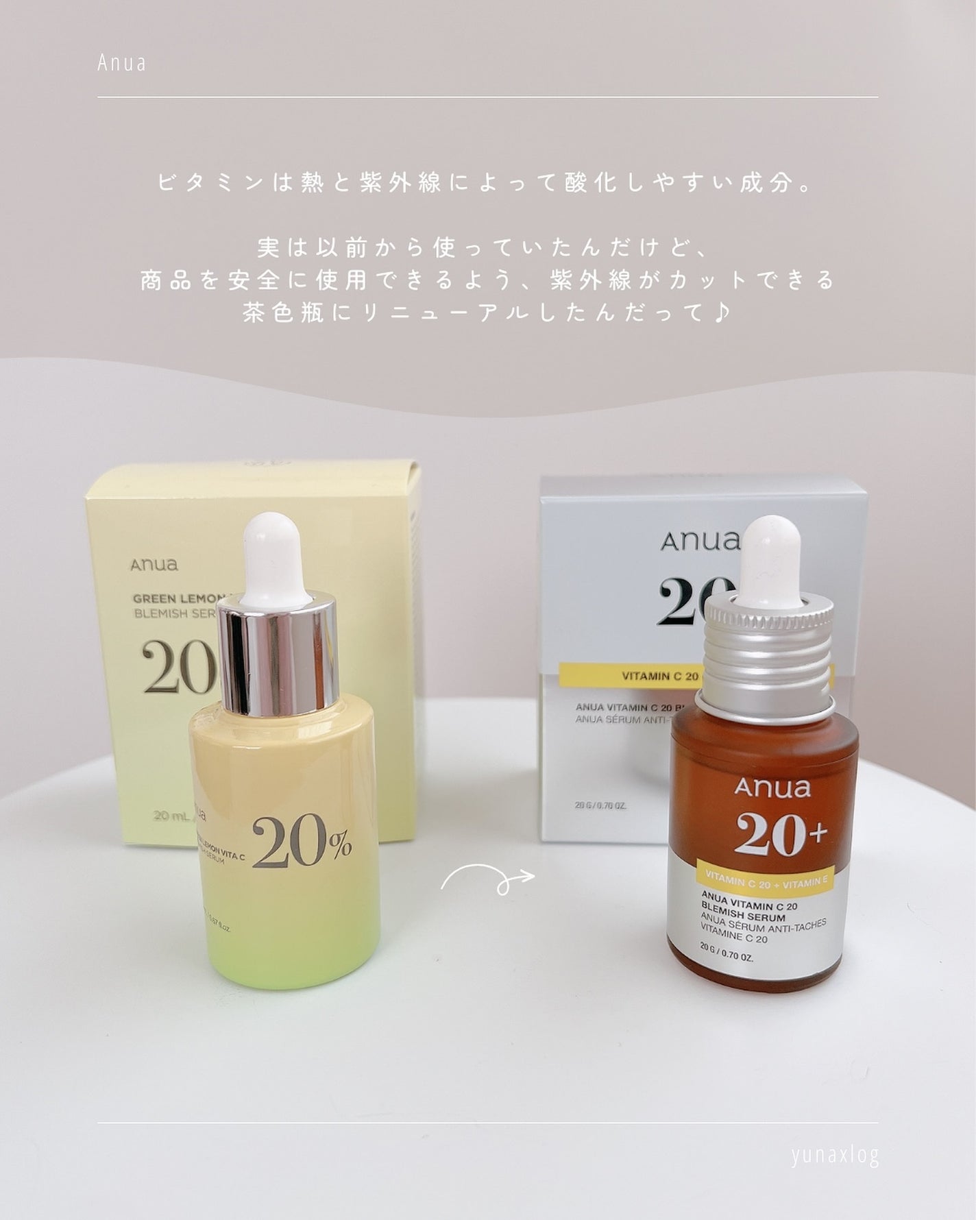 アヌア ビタミンC20 ブレミッシュセラム/Anua/美容液を使ったクチコミ(3枚目)