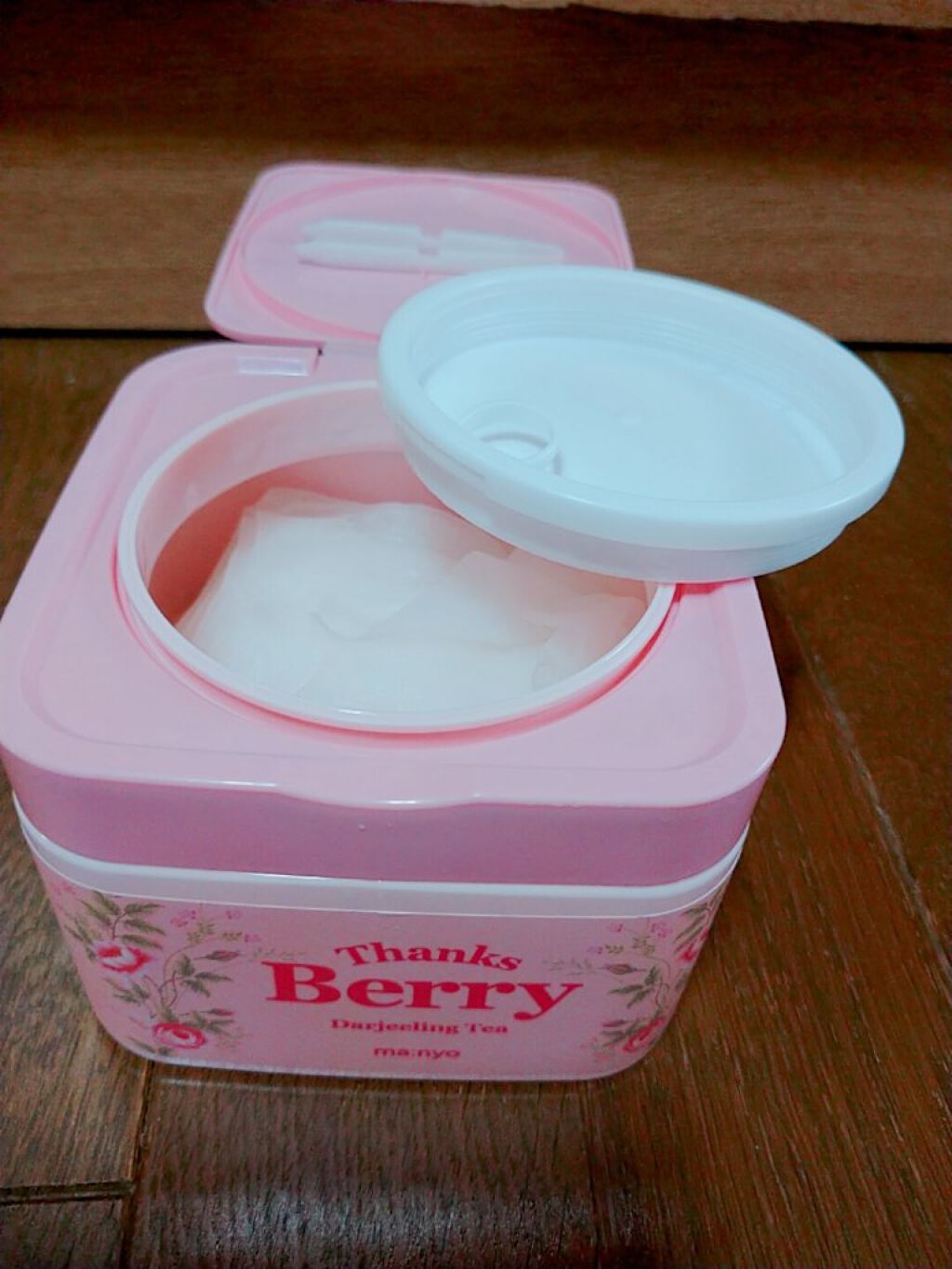 Thanks Berry ダージリンティー マスク/manyo/シートマスク・パックを使ったクチコミ（1枚目）