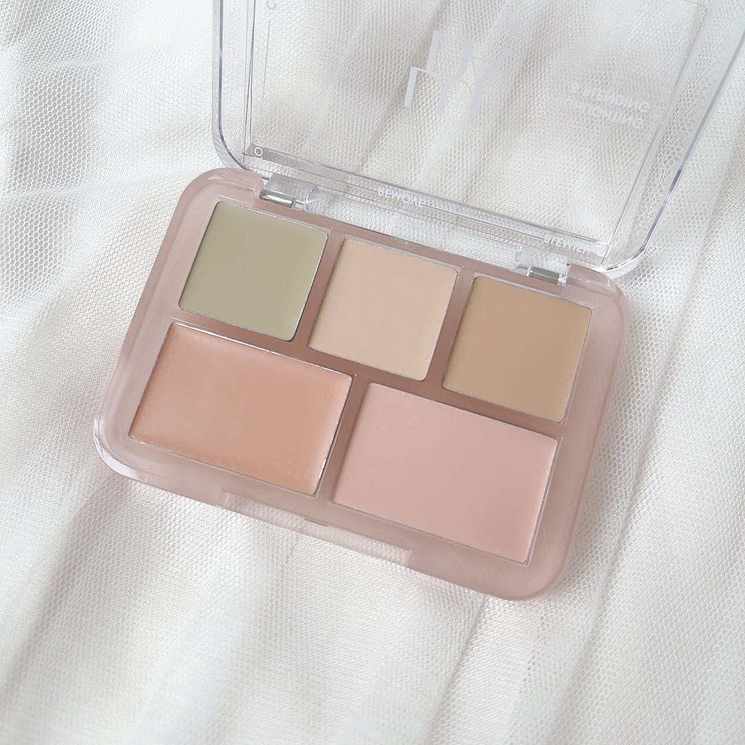 コンシールブレンダーパレット/LUNA/パレットコンシーラーを使ったクチコミ（2枚目）