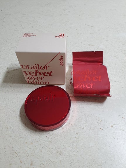 プロテーラービーベルベットカバークッション/espoir/クッションファンデーションを使ったクチコミ(3枚目)