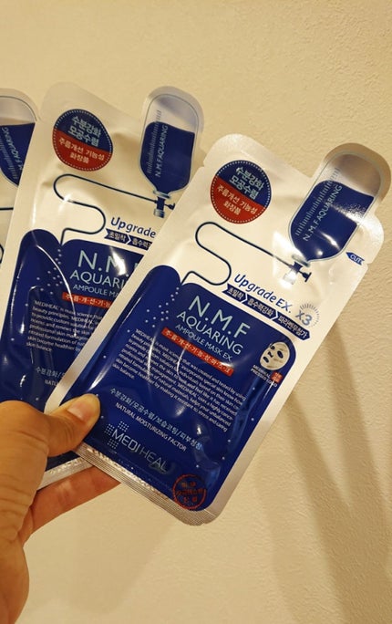 N.M.FアクアアンプルマスクJEX/MEDIHEAL/シートマスク・パックを使ったクチコミ(1枚目)