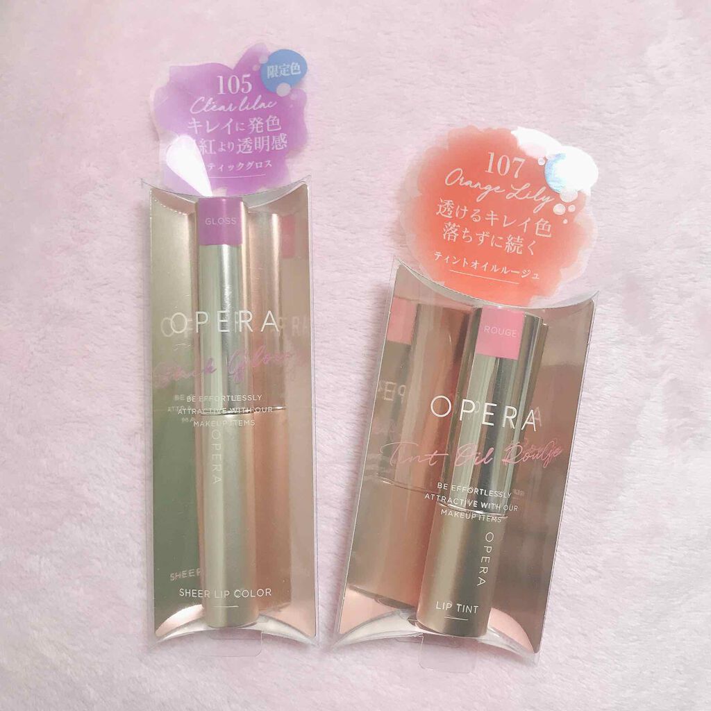 オペラ シアーリップカラー RN/OPERA/リップグロスを使ったクチコミ（1枚目）
