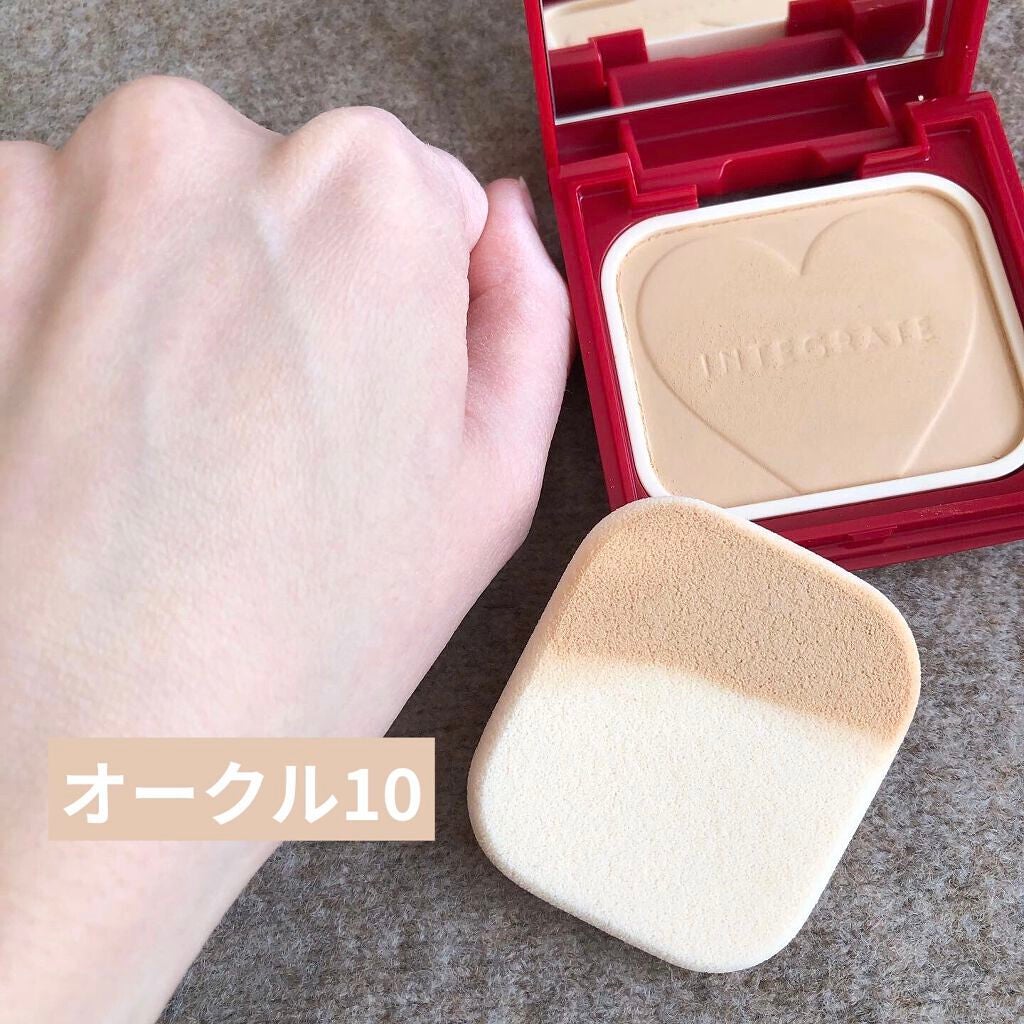 プロフィニッシュファンデーション/インテグレート/パウダーファンデーションを使ったクチコミ(2枚目)
