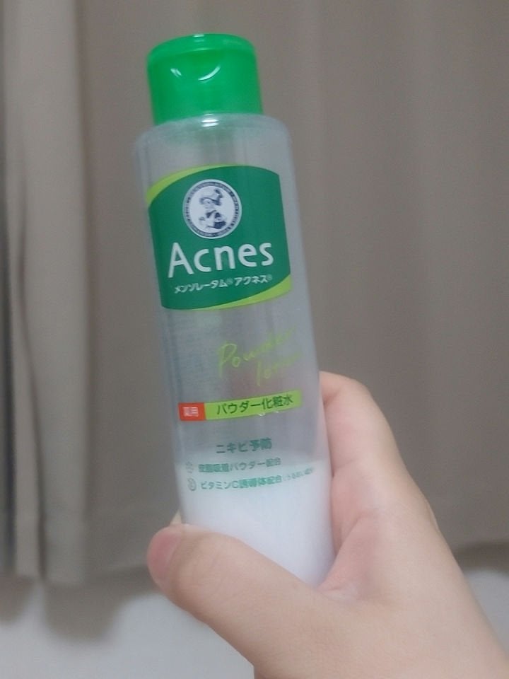 薬用パウダー化粧水/メンソレータム アクネス/化粧水を使ったクチコミ(2枚目)