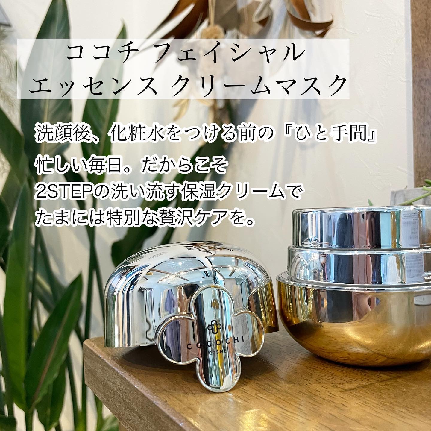 フェイシャル エッセンス クリームマスク/COCOCHI/フェイスクリームを使ったクチコミ（2枚目）