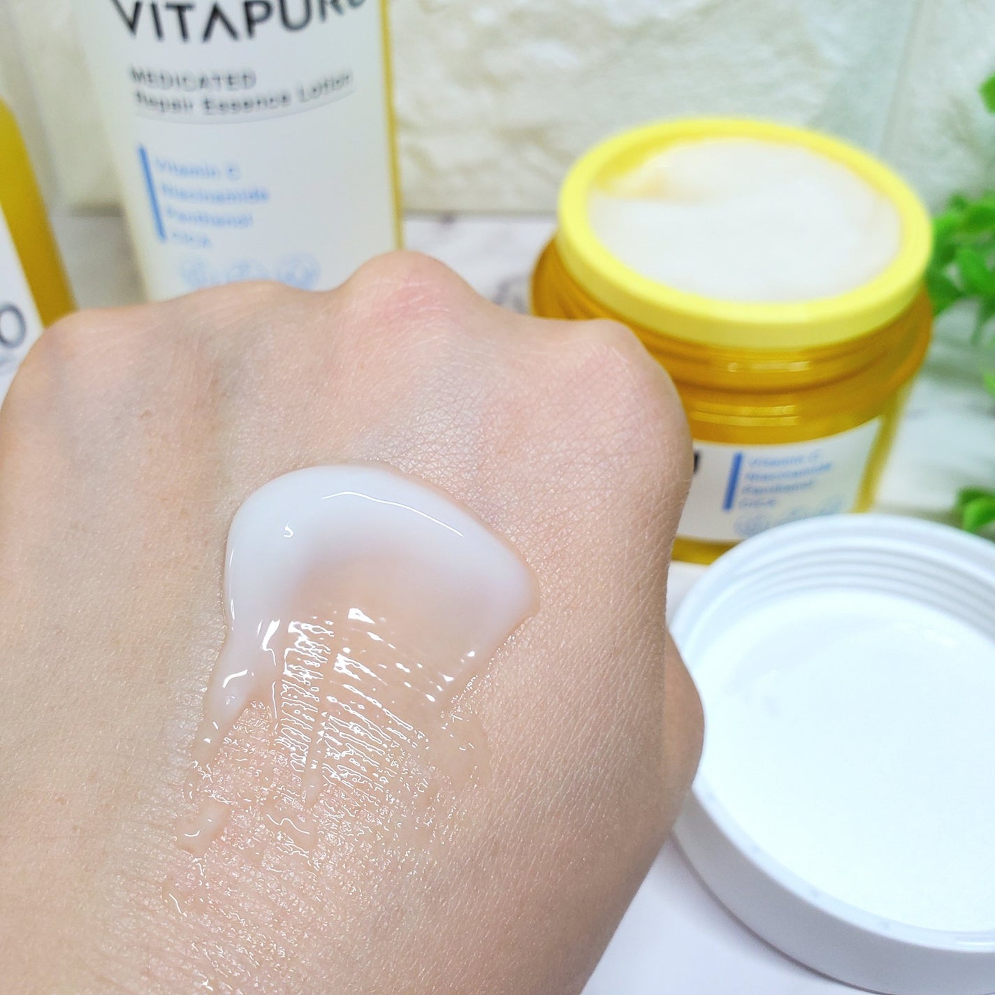 ビタプル リペア エッセンスローション/VITAPURU/化粧水を使ったクチコミ(8枚目)