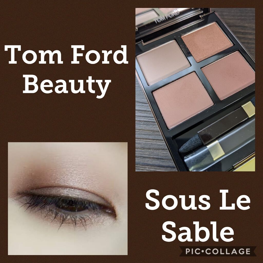 アイ カラー クォード/TOM FORD BEAUTY/アイシャドウパレットを使ったクチコミ(1枚目)