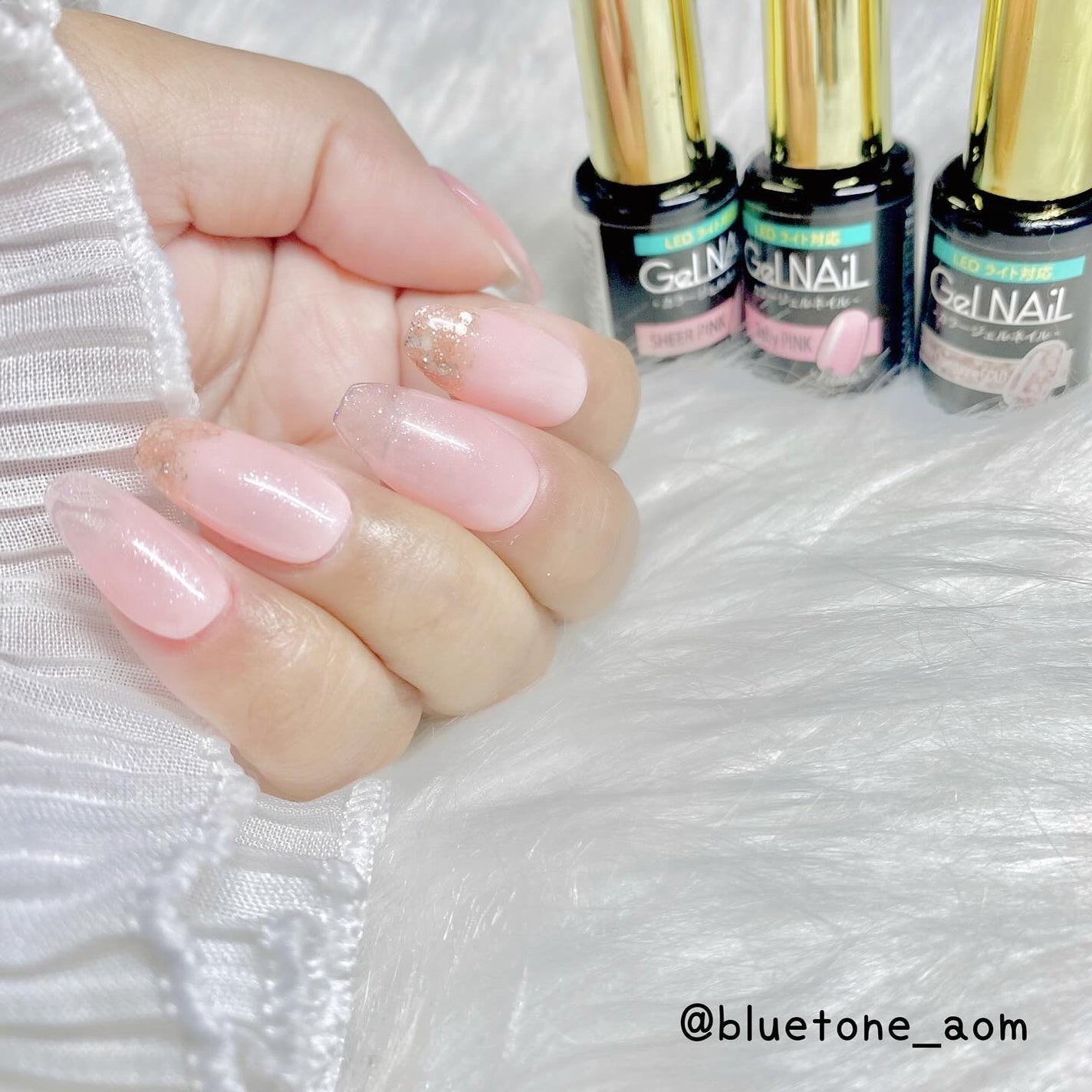 ジェルネイル(ライト対応)/セリア/ジェルネイルを使ったクチコミ(5枚目)