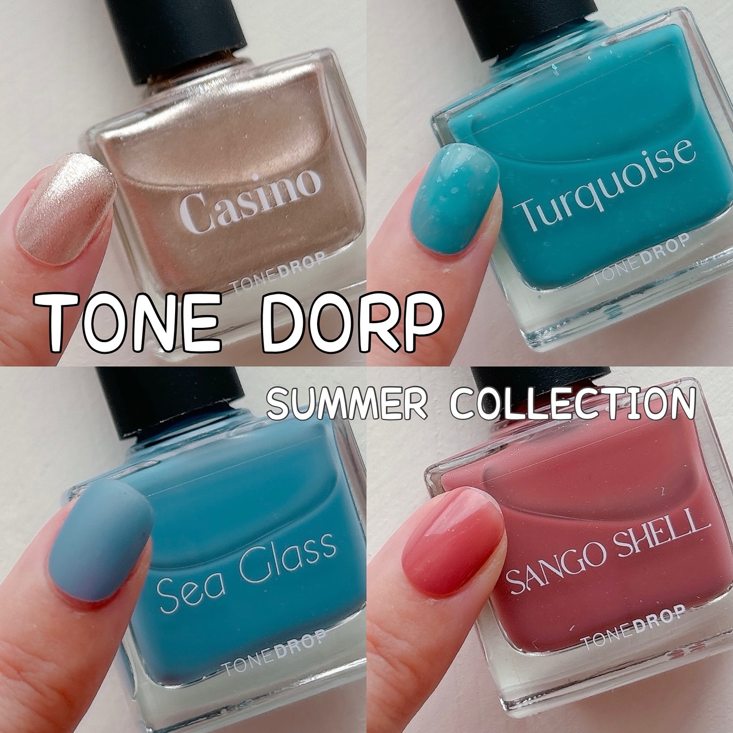 TONE DROP ネイルポリッシュ/D-UP/マニキュアを使ったクチコミ（1枚目）