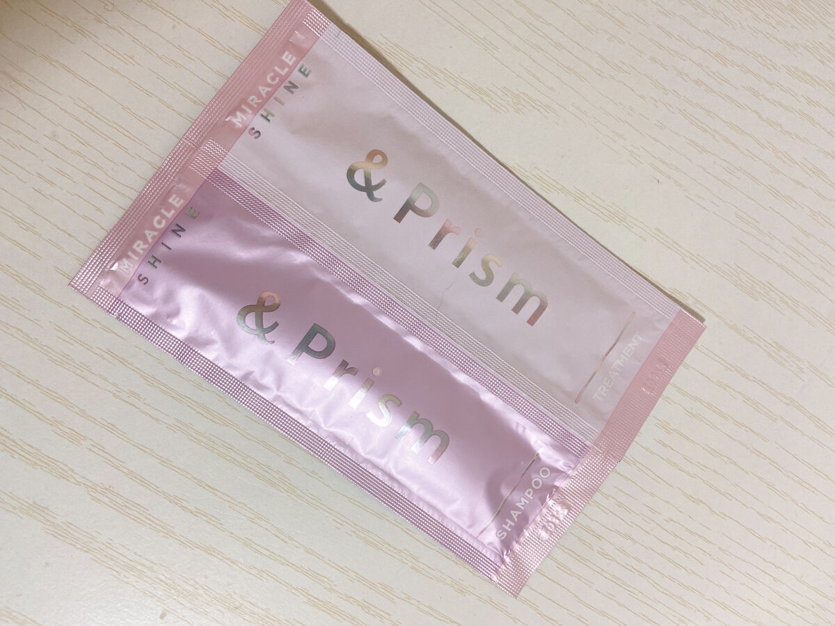 ミラクル シャイン シャンプー/ヘアトリートメント/&Prism/市販シャンプーを使ったクチコミ（1枚目）