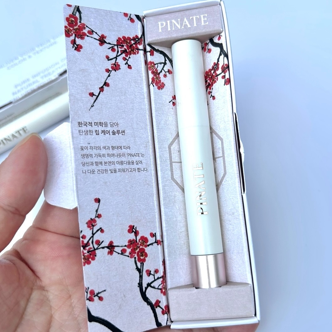 ベアグローペプチドメルティングバーム/PINATE/口紅を使ったクチコミ（3枚目）