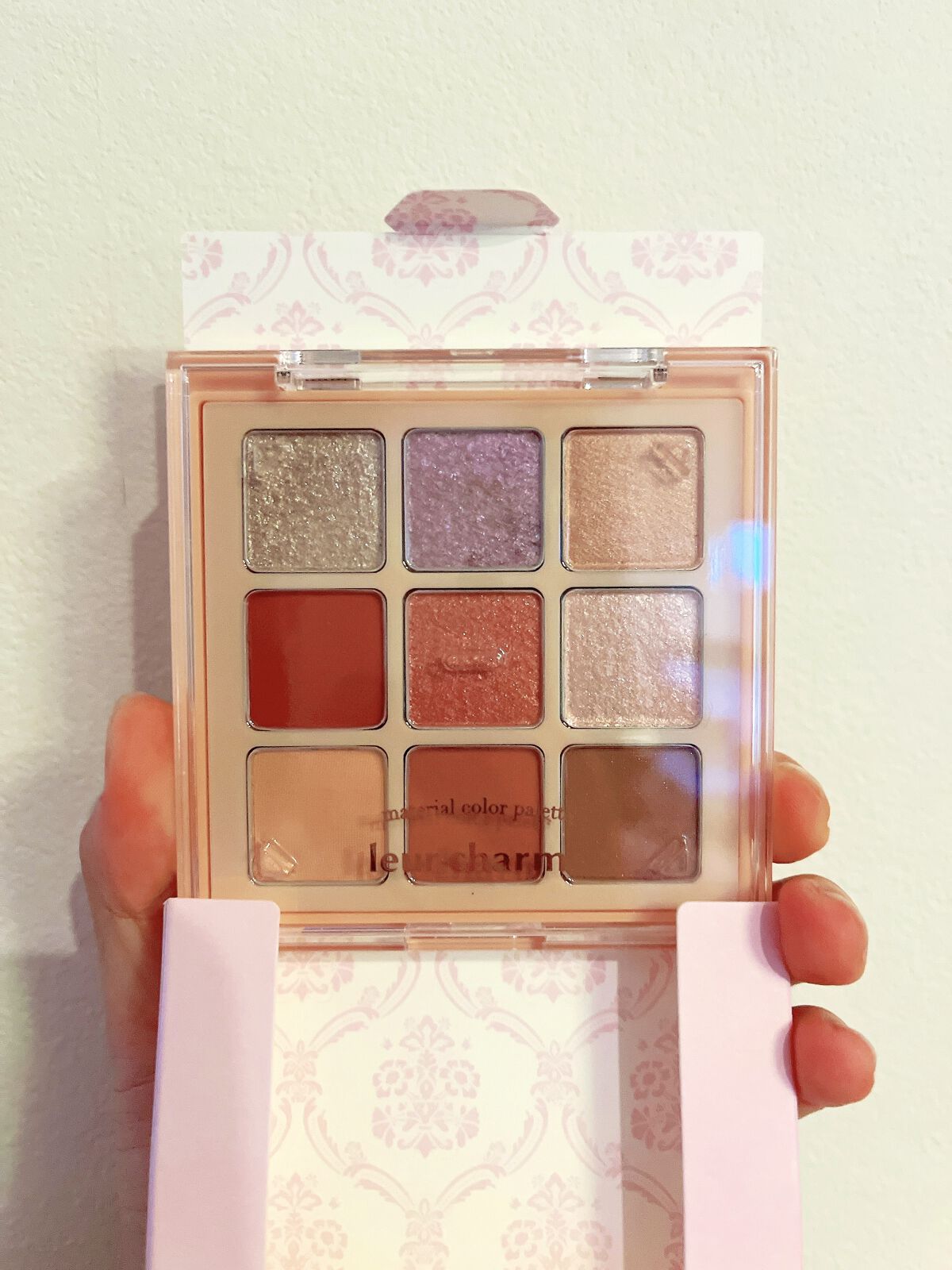 マテリアルカラーパレット/leur charme/アイシャドウパレットを使ったクチコミ（1枚目）