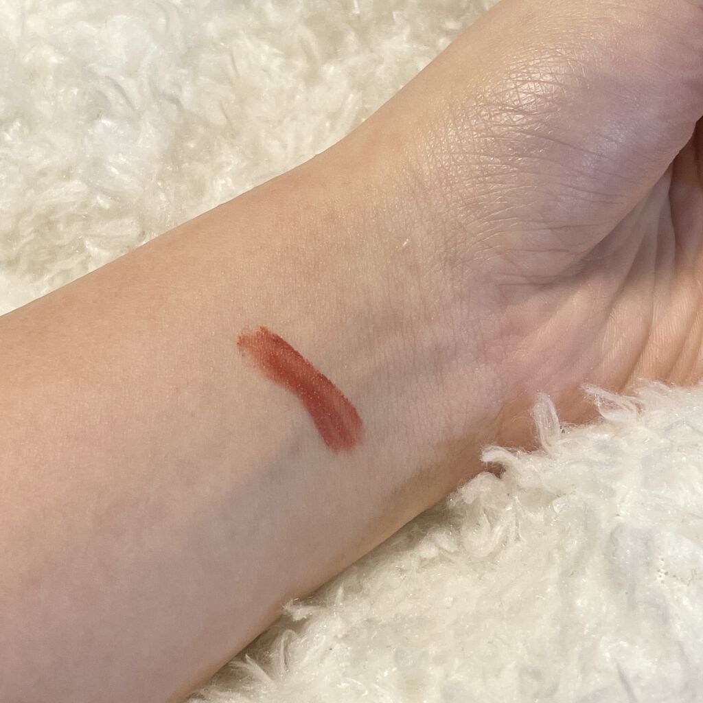 ゼロベルベットティント 17 トースティヌード(TOASTY NUDE)/rom&nd/リップティントを使ったクチコミ（2枚目）