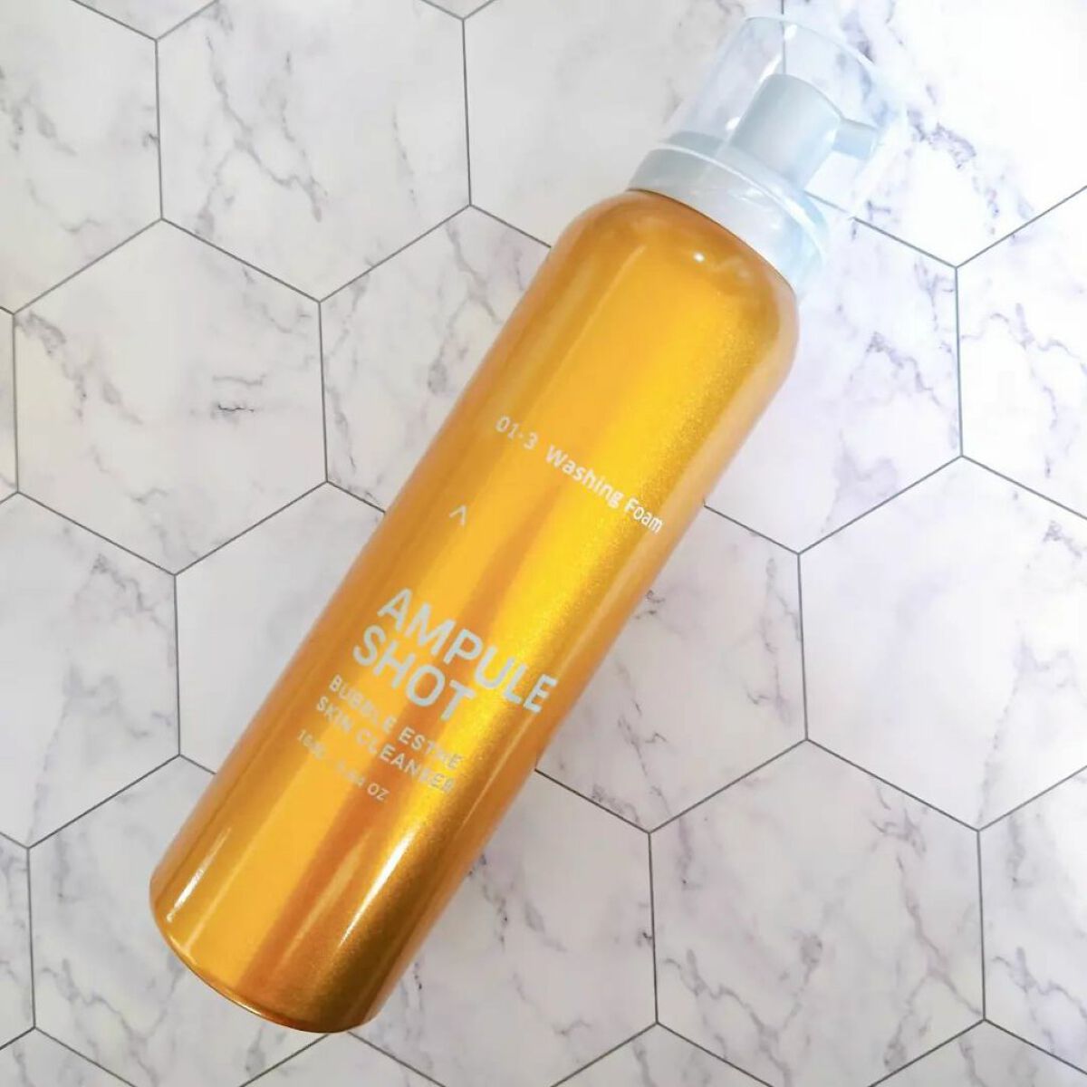 バブルエステ 炭酸洗顔フォーム/AMPULE SHOT/泡洗顔を使ったクチコミ(1枚目)