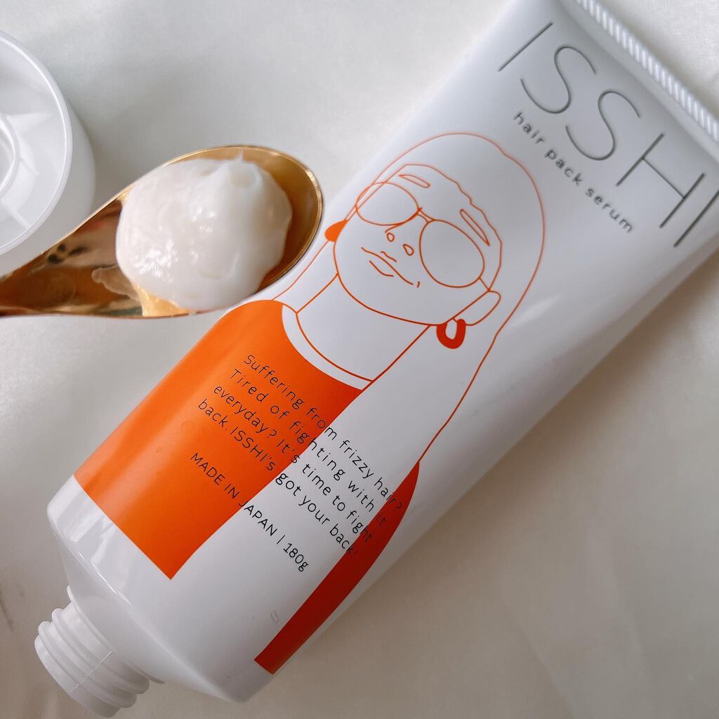 イッシ ヘアパックセラム/ISSHI/ヘアマスク・ヘアパックを使ったクチコミ（2枚目）