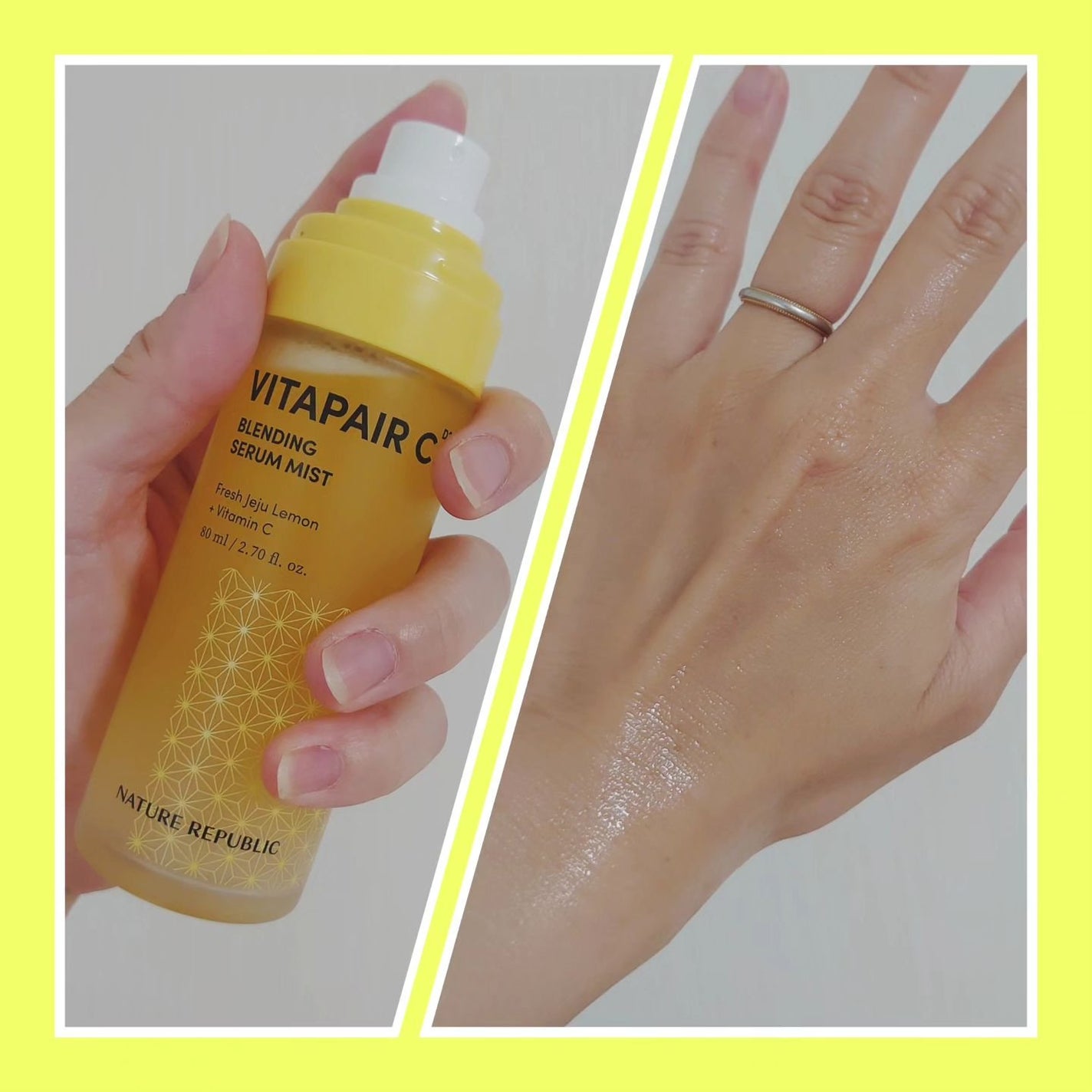 ビタペアCセラムミスト/ネイチャーリパブリック/ミスト状化粧水を使ったクチコミ(2枚目)