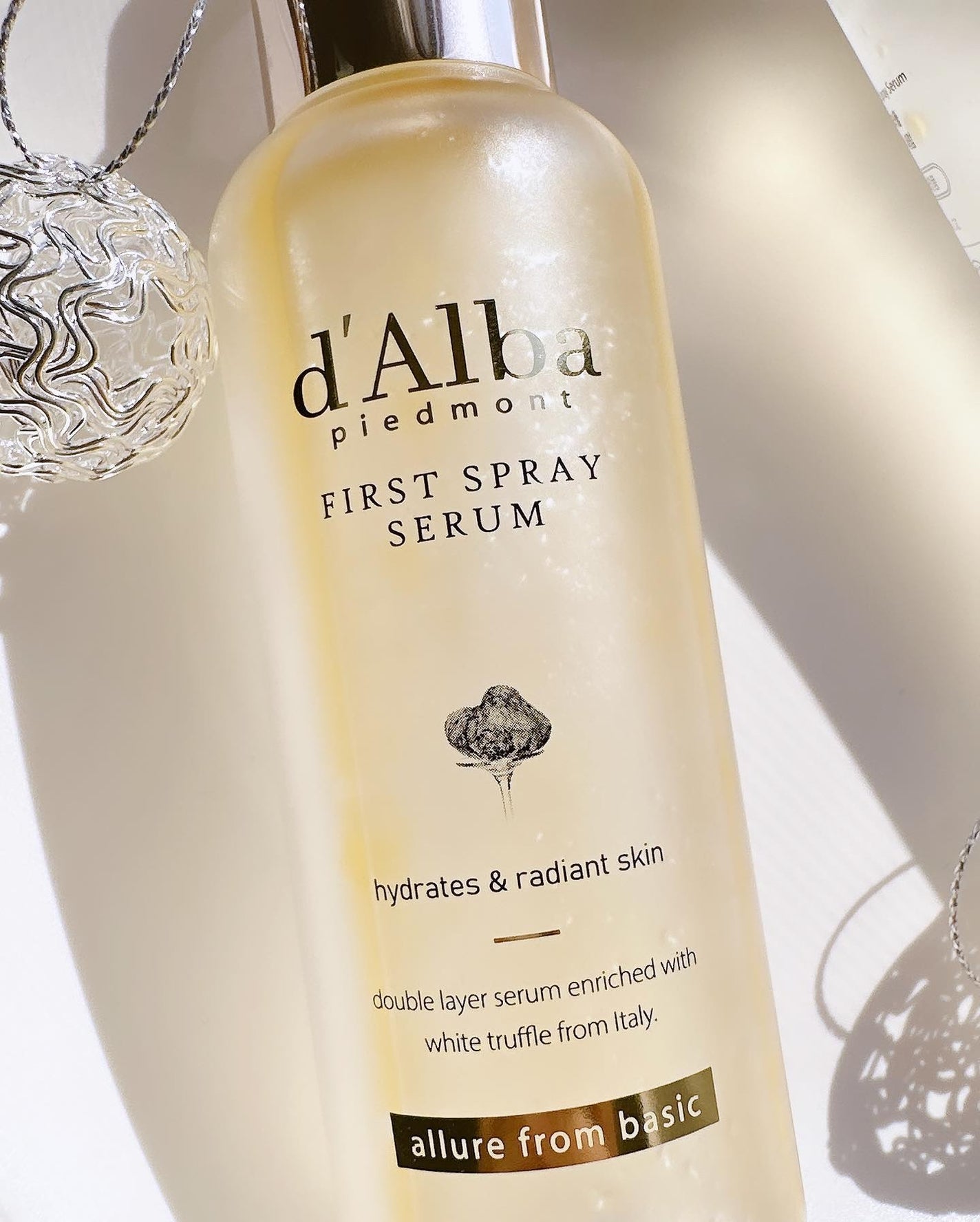 ダルバ ホワイトトリュフファーストスプレーセラム/ダルバ/ミスト状化粧水を使ったクチコミ(4枚目)