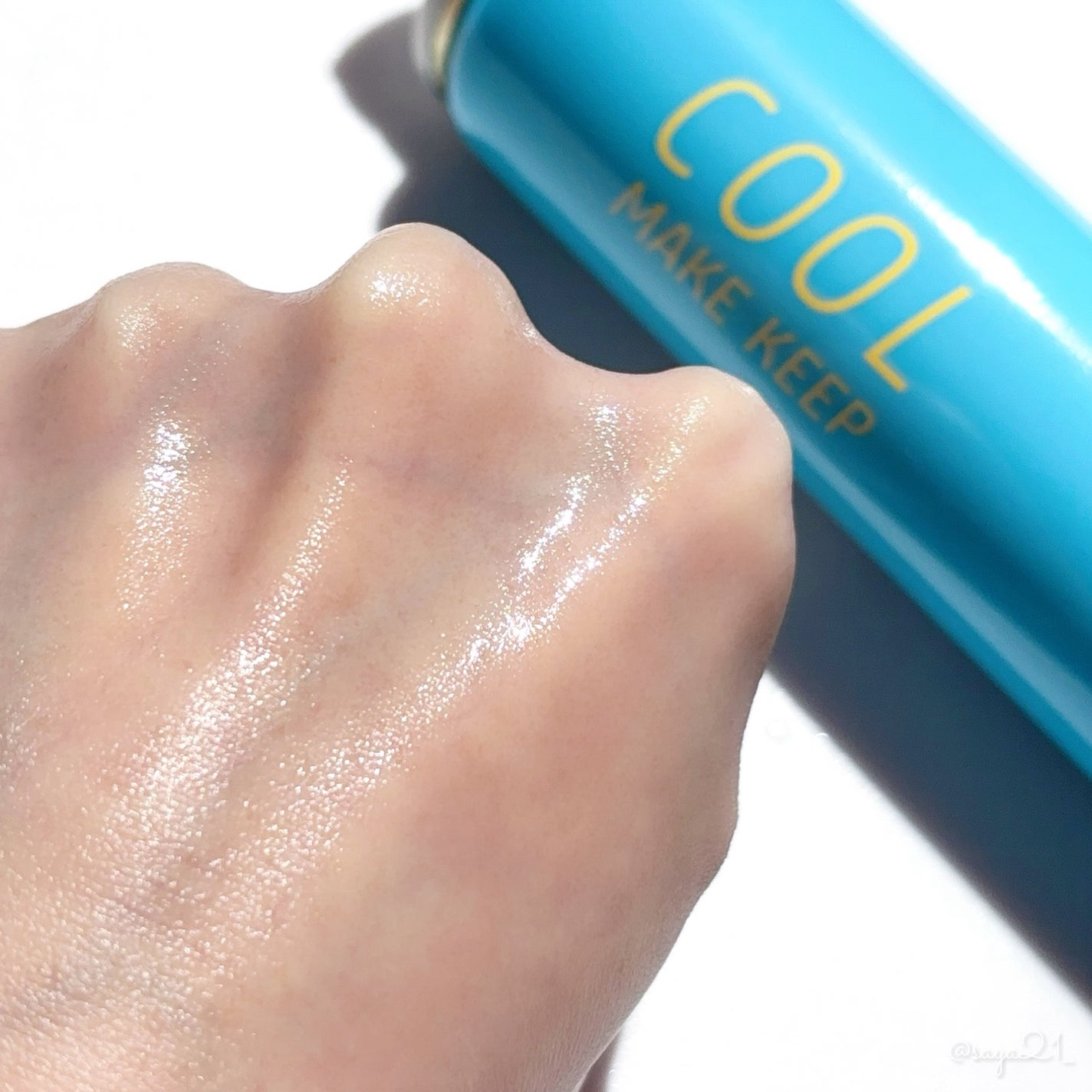 ひんやりメイクキープスプレー+/shushupa!/ミスト状化粧水を使ったクチコミ(3枚目)