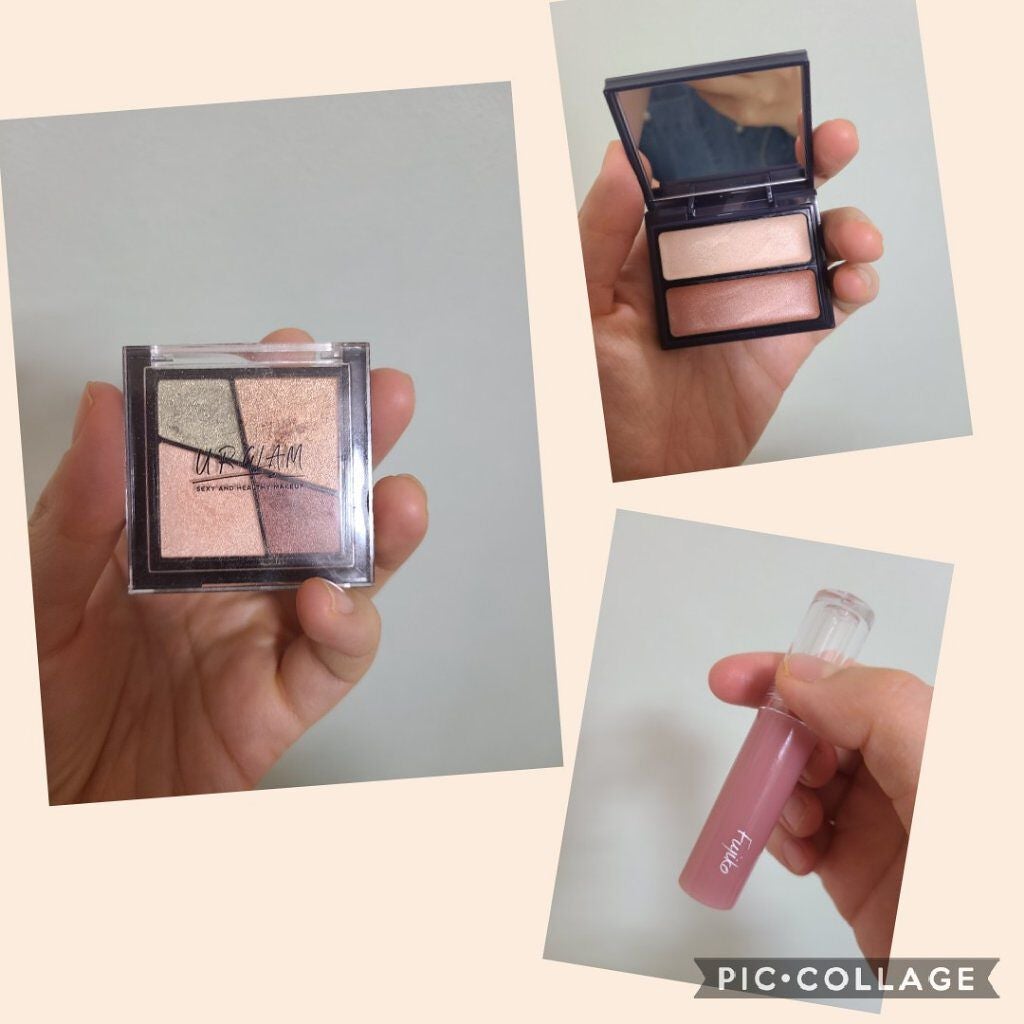 UR GLAM VELVET EYE COLOR PALETTE/U R GLAM/アイシャドウパレットを使ったクチコミ(2枚目)