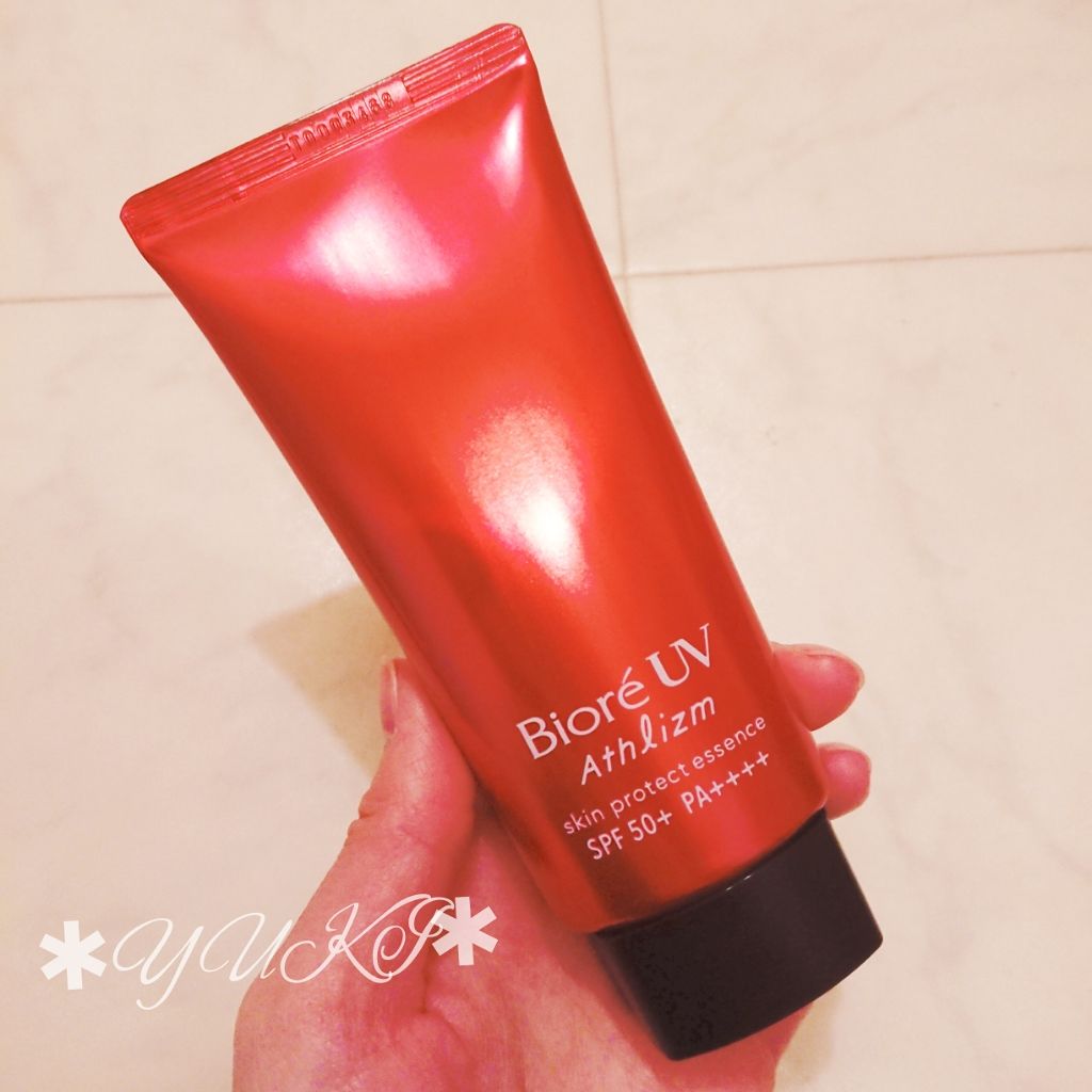 UV  アスリズム　スキンプロテクトエッセンス/ビオレ/日焼け止めローションを使ったクチコミ（2枚目）