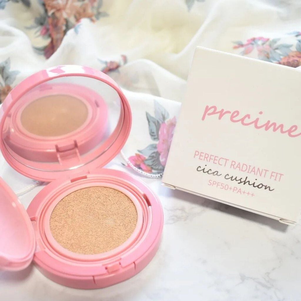 PERFECT RADIANT FIT CICAクッションファンデ/PRECIME/クッションファンデーションを使ったクチコミ(1枚目)